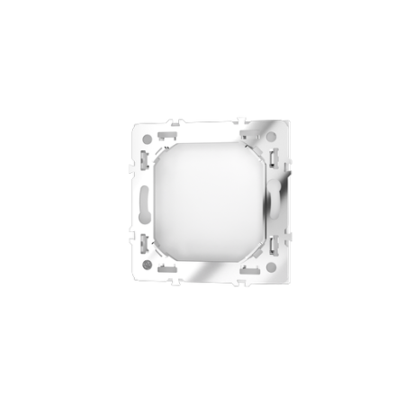 Заглушка Voltum S70 с суппортом, (белый глянцевый)