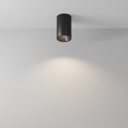 Потолочный светильник 1*GU10 50Вт Черный IP65 Ceiling & Wall C029CL-01-S-B Technical Maytoni