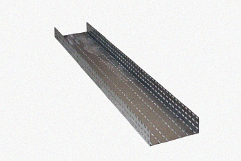 Лоток перфорированный ЛМ 100х65х3000 УХЛ1, горячее цинкование, S2,0