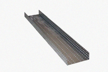 Лоток перфорированный ЛМ 100х65х3000 УХЛ1, горячее цинкование, S2,0