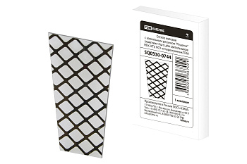 Стекло матовое с зеркальным рисунком "Решетка" (комплект 4 шт.) для светильников НБУ, НТУ, НСУ четыр