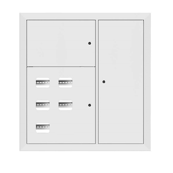 Щит этажный 5 кв, RAL9003 (1000х950х150) Basic EKF