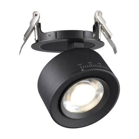 Св-к встр.св/д IP20 LED 4000К 18W 220V EDDY черный NOVOTECH