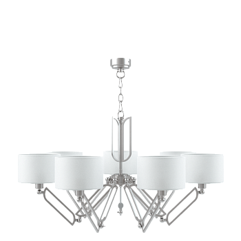 Люстра 7*E14 40Вт Никель Антик IP20 Hightech 17 M1-07-SN-LMP-Y-19 Maytoni