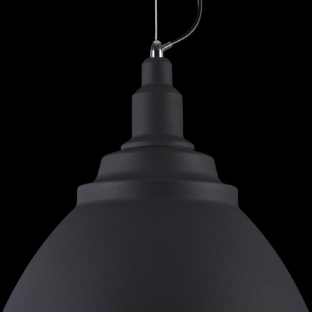 Подвесной светильник 1*E27 60Вт Черный IP20 Bellevue P535PL-01B Maytoni