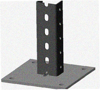 Стойка напольная (потолочная) СНП1800 УТ1,5,горячее цинкование, S2,5
