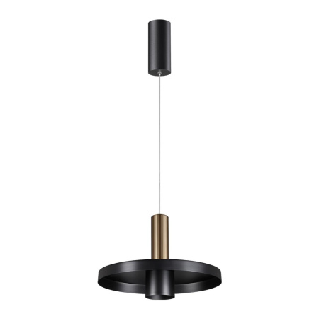 Св-к св/д накл.,провод 2м IP20 LED 4000K 15W 220V бронза светлая/черный ALBA C NOVOTECH