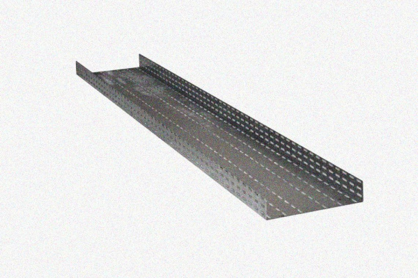 Лоток глухой ЛМГ 75х65х2000 У3, окрашенный, S1,5