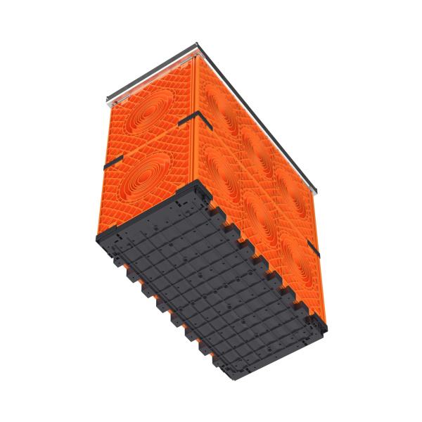 Колодец пластиковый для кабельной канализации с крышками, F0,750х375х750 DKC