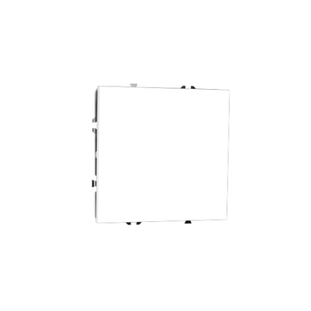 Перекрестный переключатель встраиваемый Voltum S70 одноклавишный 10А, (белый матовый)