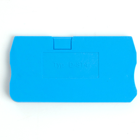 LD560-1-40 Торцевая заглушка для ЗНИ LD552 4 мм² (JXB ST 4), синий STEKKER