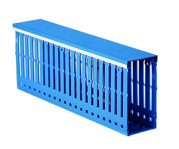 Короб перфорированный, синий RL6 80x80 DKC