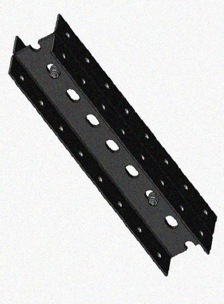 Стойка сдвоенная ССД 720х4 УТ1,5, горячее цинкование, S4,0