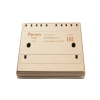 Выключатель беспроводной FERON TM81, 230V, 500W, одноклавишный, золото