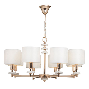 Люстра 8*E14 40Вт Золото IP20 Tiana FR5015PL-08G Freya