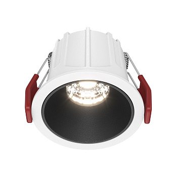 Встраиваемый светильник LED 10Вт Бело-черный IP20 Downlight DL043-01-10W4K-D-RD-WB Technical Maytoni