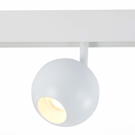 Магнитный трековый светильник Белый LED 1*12Вт 3000К 680Lm Ra>80 36° IP20 L120xW100xH195 48В ST354.536.12 ST LUCE