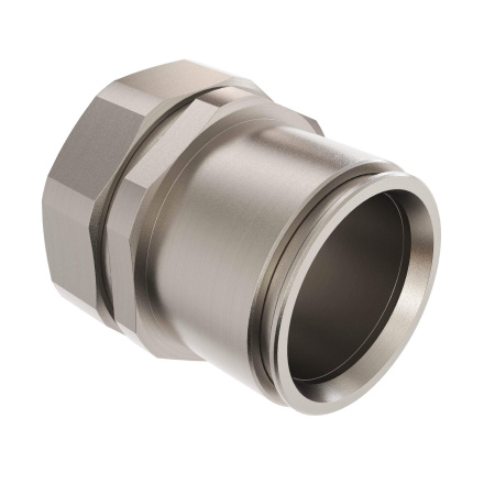 Муфта металлорукав DN 40-жесткая труба д.40мм, IP66/IP67, никелированная латунь DKC