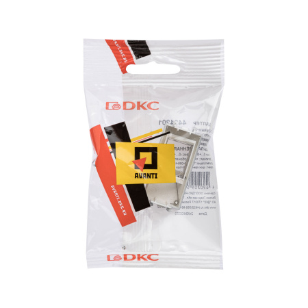 Адаптер для Keystone, "Avanti", "Закаленная сталь", 1 модуль DKC