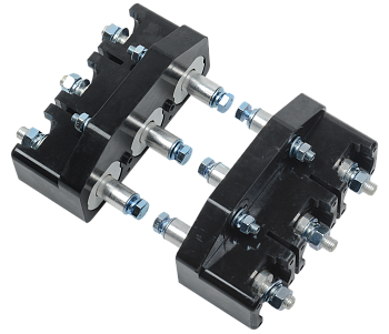 Панель втычная ПМм1-800е c задним резьбовым присоединением для ВА88-40 MASTER с электронным расцепит