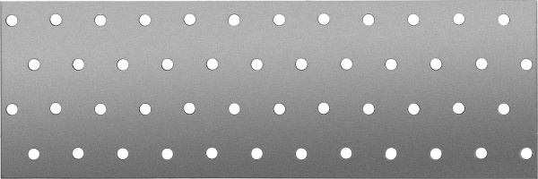 Пластина соединительная ПС-2.0, 80х240 х 2мм, ЗУБР