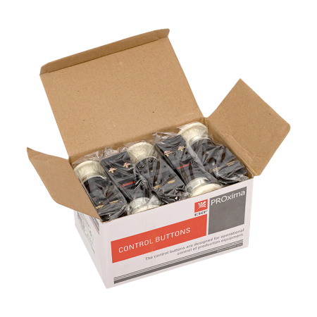 Кнопка AEA-22 белая NO+NC Грибок PROxima EKF