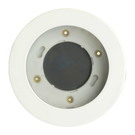 Светильник потолочный встраиваемый, 15W 230V GX53, IP44, белый, без лампы, DL544 Feron