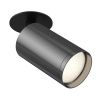 Встраиваемый светильник 1*GU10 10Вт Черный и Графит IP20 FOCUS S C049CL-1BGF Technical