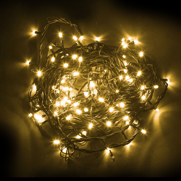 Светодиодная гирлянда Feron CL03 линейная 230V желтый c питанием от сети,контроллером, зеленый шнур Светодиодная гирлянда Feron CL03 линейная 230V желтый c питанием от сети,контроллером, зеленый шнур