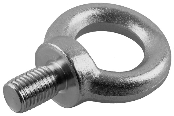 Рым-болт DIN 580, М10, 1 шт, оцинкованный, Профессионал ЗУБР