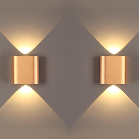 Настен.св-к IP20 LED 2W 241Лм 3000K MAGNUM золот/металл ODEON LIGHT