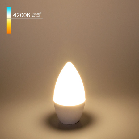 Светодиодная лампа "Свеча" C37 E14 6Вт 4200К (a049161) Elektrostandard