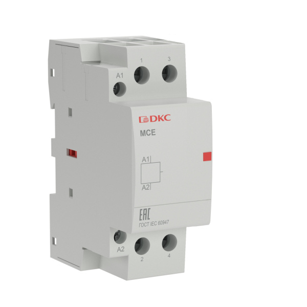 Контактор модульный YON max типа MCE 2П 40А 240В 2НО DKC