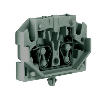 HPC.2(Ex)i, мини зажим, проходной 2,5 кв.мм синий DKC