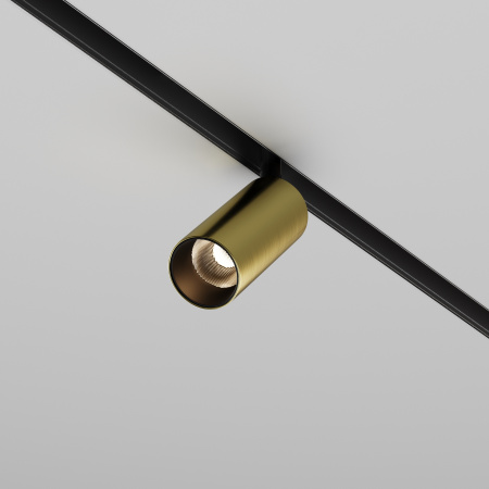 Трековый светильник LED 5Вт Черный и Латунь IP20 Magnetic track system Exility TR032-4-5W3K-M-DS-BBS Technical Maytoni