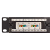 Патч-панель TERACOM PRO 19'' Cat,5E 1U неэкранированная UTP 24 порта RJ-45 Dual IDC EKF