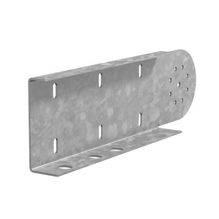 Вертикальный шарнирный соединитель для лестничного лотка ЛКР высотой 85 мм, толщ. 2,5 мм, гор. цинк Ostec