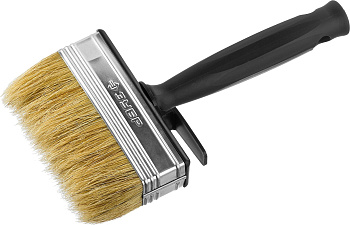 Кисть-макловица "ОПТИМА", светлая щетина, пластмассовый корпус, 30х100мм ЗУБР