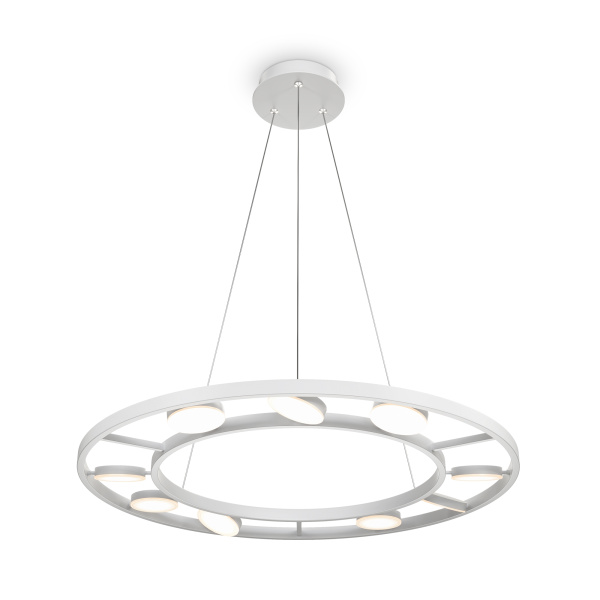 Подвесной светильник 9*LED 54Вт Белый IP20 Fad MOD070PL-L63W3K Maytoni