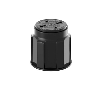 Пластиковый колодец КС-1 (H=510 мм, d=525 мм, Dкр=400 мм) Промрукав