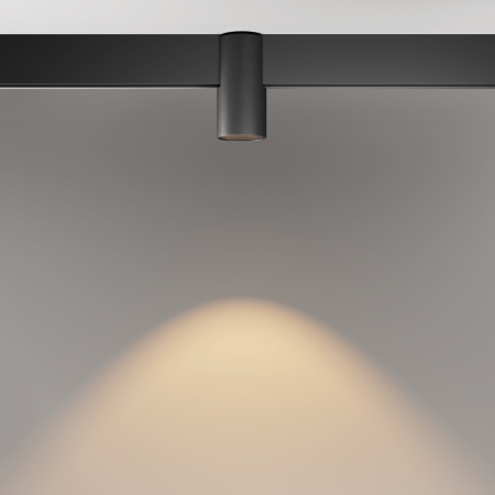 Трековый светильник LED 7Вт Черный IP20 Magnetic track system Exility TR122-2-7W3K-B Technical Maytoni