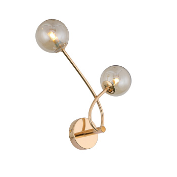 Бра Золотистый/Коньячный G9 2*3Вт SL435.201.02 ST LUCE