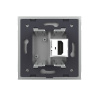 Розетка HDMI Серая Livolo
