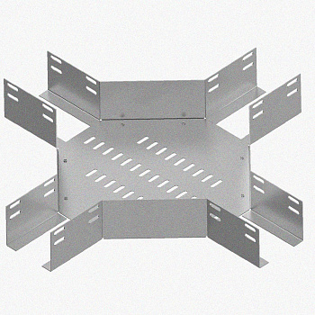 Лоток крестообразный перфорированный КМ 100х50 У3, окрашенный, S1,5