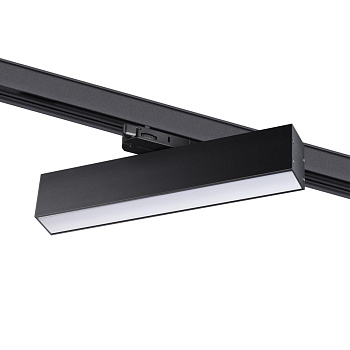 Св-к трехфазный трековый св/д IP20 LED 4000K 18W 220V ITER черный B NOVOTECH