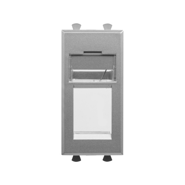 Адаптер для Keystone, "Avanti", "Закаленная сталь", 1 модуль DKC