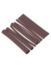 Набор трубок термоусаживаемых, клеевых "Моноцвет-диапазон, коричневый TDM"