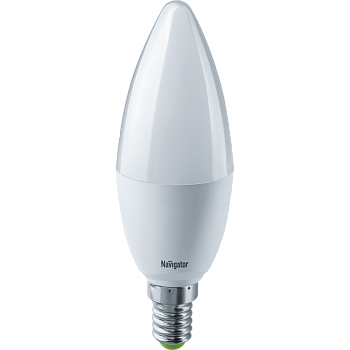 Лампа светодиодная LED свеча 5W Е14 2700К Navigator