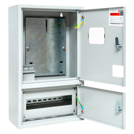 Щит учетно-распред, навесной ЩУРн-3/15 два отсека (БУР) (520х310х160) IP31 PROxima EKF