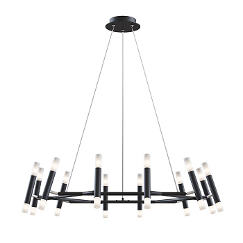 Подвесной светильник 24*G9 25Вт Черный IP20 Vigo MOD031PL-24B Technical